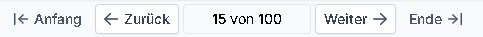 Die Paginierfunktion der multiplen Formularansichten