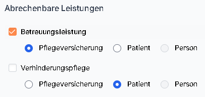 Beispielbild Checkboxen